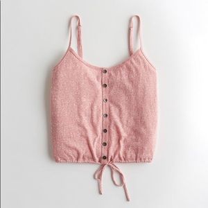 Hollister Button-Front Cami PINK